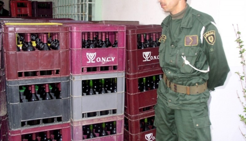 حجز 180 برميل و 48907 قارورة  من الخمر