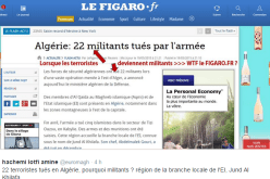 الصحافة الفرنسية تصف الإرهابيين المقضى عليهم في الجزائر بالمناضلين