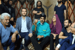 الرئيس الفنزويلي مادورو يزور موقع تصوير مسلسل “قيامة أرطغرل”