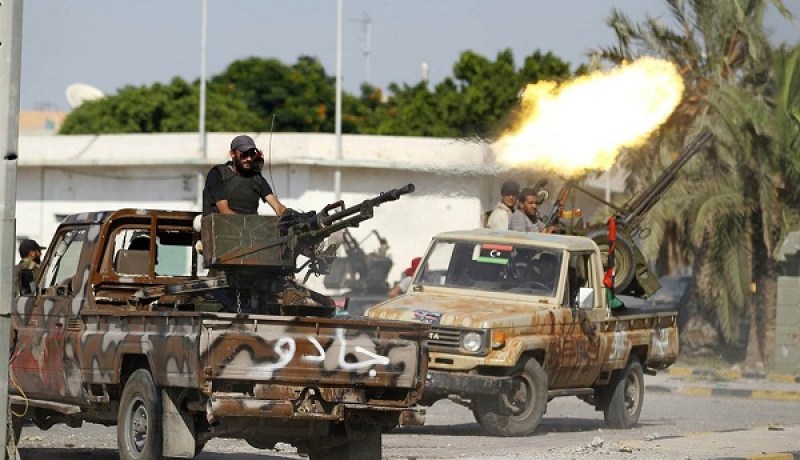 141 قتيلا حصيلة الهجوم على قاعدة براك الشاطئ الجوية في ليبيا
