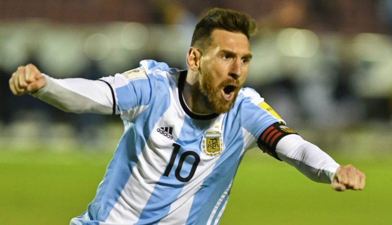 بالفيديو.. ميسي يؤهل الأرجنتين إلى مونديال روسيا
