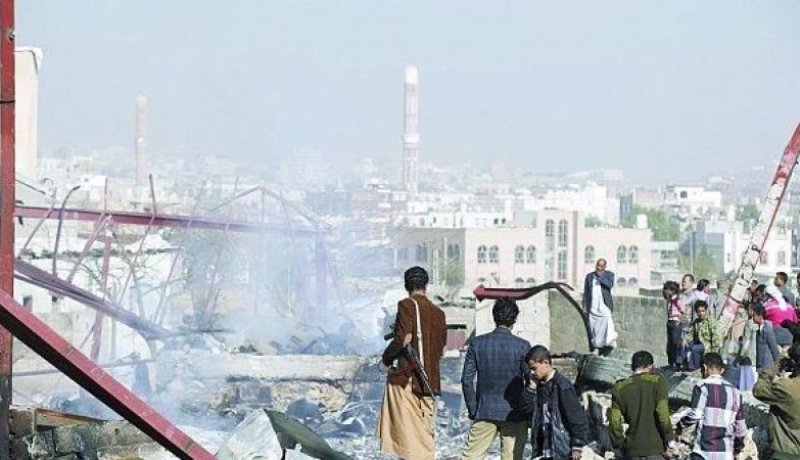 مجهولون يفجرون مبنى المجمع القضائي في اليمن