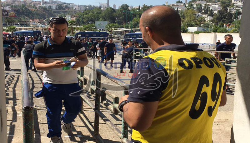 بالصور.. بداية دخول أنصار الخضر إلى حملاوي