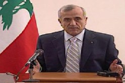 الرئيس اللبناني يدعو شعبه الى الالتفاف حول الجيش لمنع تأثير ارتدادات الازمة السورية على البلاد