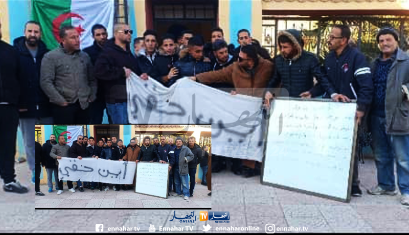 رياضيو “الجيدو” يحتجون أمام مقر بلدية قصر الشلالة في تيارت