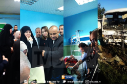 إرتفاع حصيلة الجرحى في إصطدام حافلتين بتيبازة والوالي يزورهم بالمستشفى