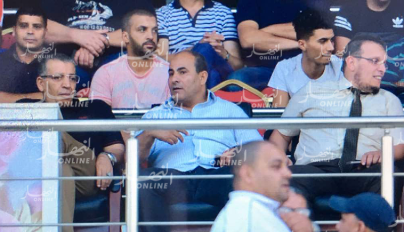 مدوار يتابع مباراة العميد أمام مازيمبي