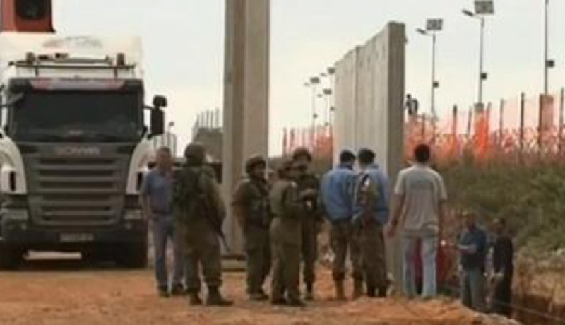 إسرائيل تباشر في بناء “جدار أمني” في هضبة الجولان المحتل