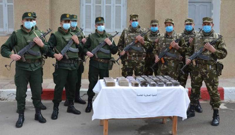 الجيش الوطني.. حجز 9 قناطير “زطلة” قادمة من المغرب خلال أسبوع
