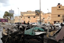 مقتل 7 عسكريين بتفجير انتحاري في بنغازي الليبية