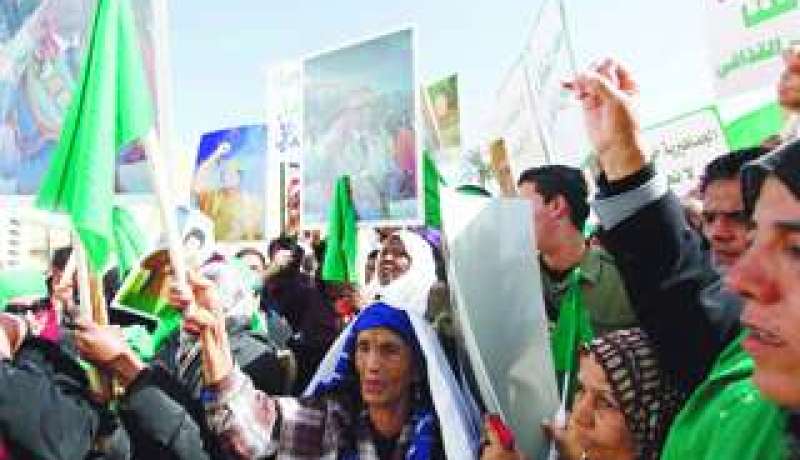 تظاهرات جديدة في بنغازي واطلاق النار على المتظاهرين