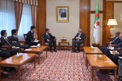 أويحيى يستقبل وزير الشؤون الخارجية الياباني