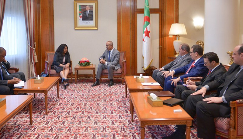 وزيرة خارجية ساوتومي تصف زيارتها للجزائر بالمثمرة