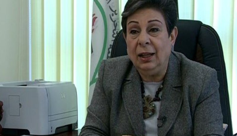 حنان عشراوي: الفلسطينيون يقدرون خطوات بريطانيا وفرنسا ضد الاستيطان الاسرائيلي