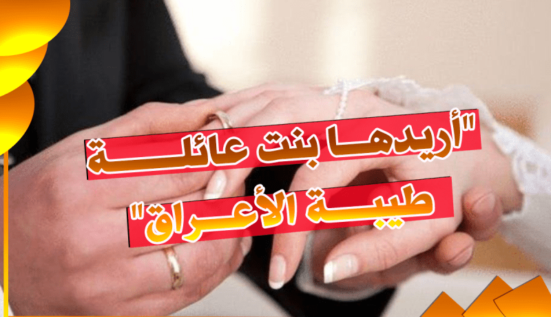 مطلق يريد الإقتران والتجديد مع إمرأة واعية