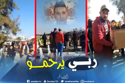 تشييع جثمان هواري المنار بمقبرة عين البيضاء في وهران