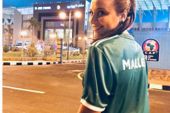 سهيلة معلم تساند المنتخب الوطني من ملعب الدفاع الجوي