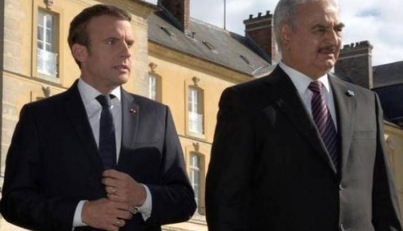 ماكرون يجري محادثات مع حفتر الأسبوع المقبل بباريس