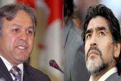 مارادونا وصفني‮ ‬بالمجنون‮ ‬وأن هدفي‮ ‬الذي‮ ‬سجلته بالعقب ضرب من الخيال