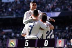 ريال مدريد يكتسح غرناطة بخماسية ويبقى دون هزيمة منذ 39 مباراة