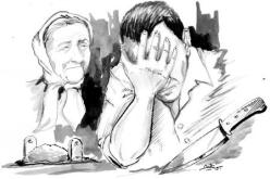 يطعن عمّه حتى الموت لأنه صرخ في وجه أمه ودفعها