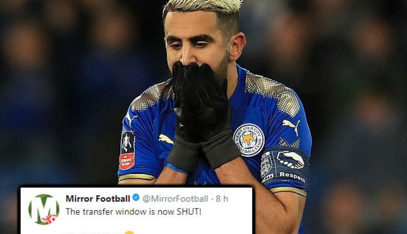 الإعلام البريطاني: “آسفون من أجلك محرز” !!