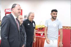 بالفيديو.. وزير الشباب والرياضة “حطاب” يزور الخضر