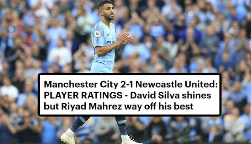 “الدايلي مايل” تختار “محرز” كأسوء لاعبي “مانشستر سيتي” !