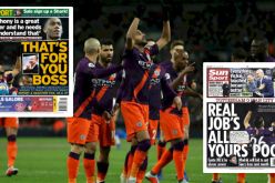 محرز يتصدر واجهة الصحف البريطانية !