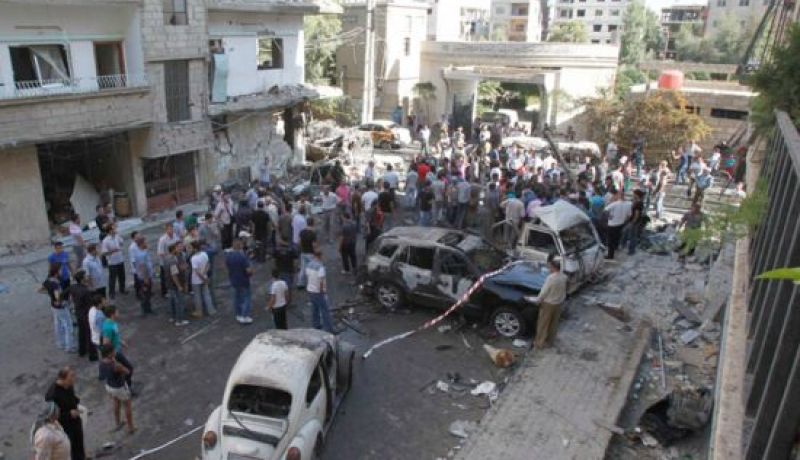 انفجار سيارة مفخخة في ريف دمشق