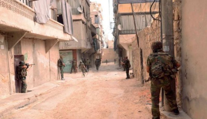 اشتباكات عنيفة بين القوات النظامية السورية والمقاتلين المعارضين في اسواق حلب