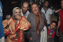 احتراق منزل المدنية