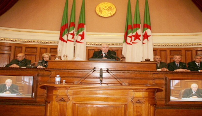 تنصيب مسؤولي هياكل مجلس الأمة