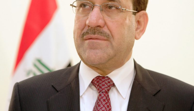 المئات من مؤيدي المالكي يتوافدون على ساحة التحرير وسط بغداد
