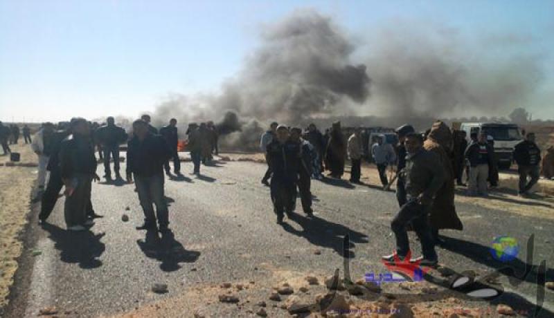 شباب أغنى منطقة بالوطن ينتفضون ضد البطالة بوهران