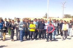 منكوبون ينظمون احتجاجا أمام مقر دائرة جندل في عين الدفلى