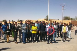 سكان سيدي بنور في المعالمة يحتجون بسبب نقص المرافق العمومية