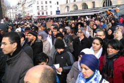 بالصور مسيرة بباريس للتنديد بتنامي ظاهرة معاداة الإسلام في فرنسا