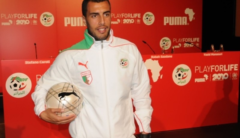 يزيـــد منصوري: ''سنكون في الموعد بجنوب إفريقيا''