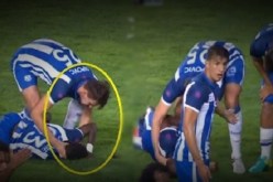 بالفيديو.. لاعب ينقذ زميله من موت محقق في المغرب