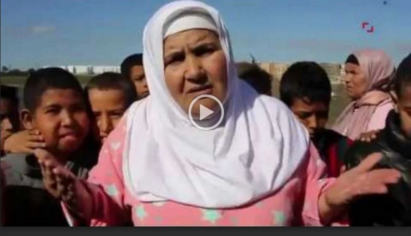 بالفيديو أطراف نافذين وأصحاب مال يطردون مغربية من منزلها وتهدد باللجوء الى الجزائر