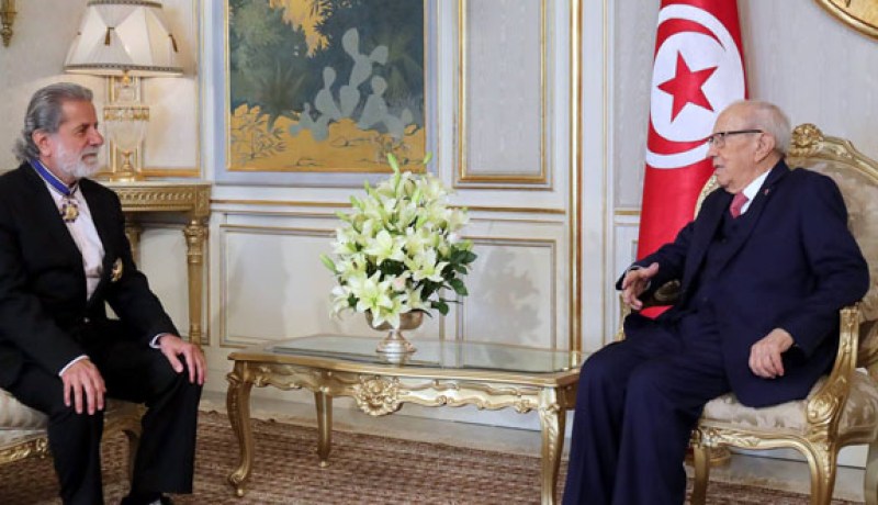 الفنان اللبناني مارسيل خليفة ينعى الباجي قايد السبسي