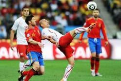 مونديال 2010: سويسرا تفجر اولى المفاجآت المدوية باسقاطها ابطال اوروبا