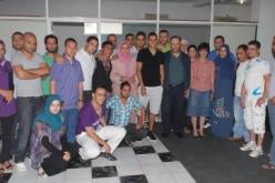 مطـمـور فـي زيـارة مجـاملـة إلـى مقـر جـريـدة ''النـهـــــــار''