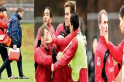 مطمور‮ ‬يحوّل تدريبات أنتراخت فرانكفورت إلى‮ ‬معركة دموية‮ ‬بسبب كاميروني‬