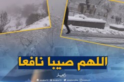 نشرية خاصة تحذر من تساقط الثلوج على 7 ولايات