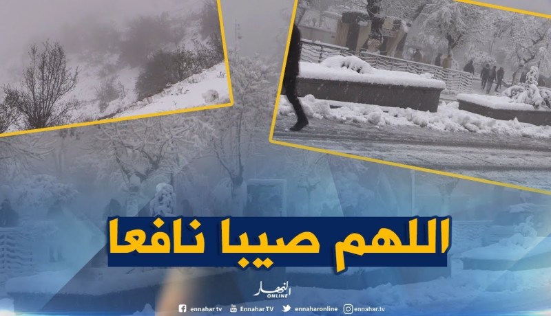 نشرية خاصة تحذر من تساقط الثلوج على 7 ولايات
