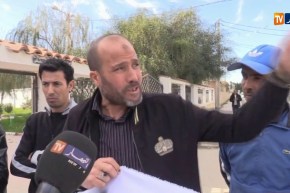 الطارف/ سكان حي طربوش صالح يحتجون للمطالبة بمشروع الغاز الطبيعي