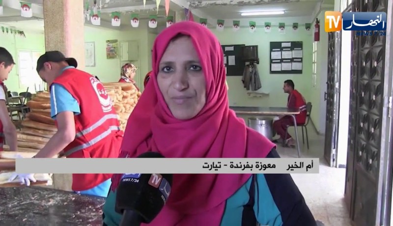 تيارت: 200 عائلة معوزة تستلم فطورها يوميا من الهلال الأحمر بفرندة