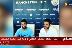 أخيرا.. محرز يوقع رسميا في مانشستر سيتي